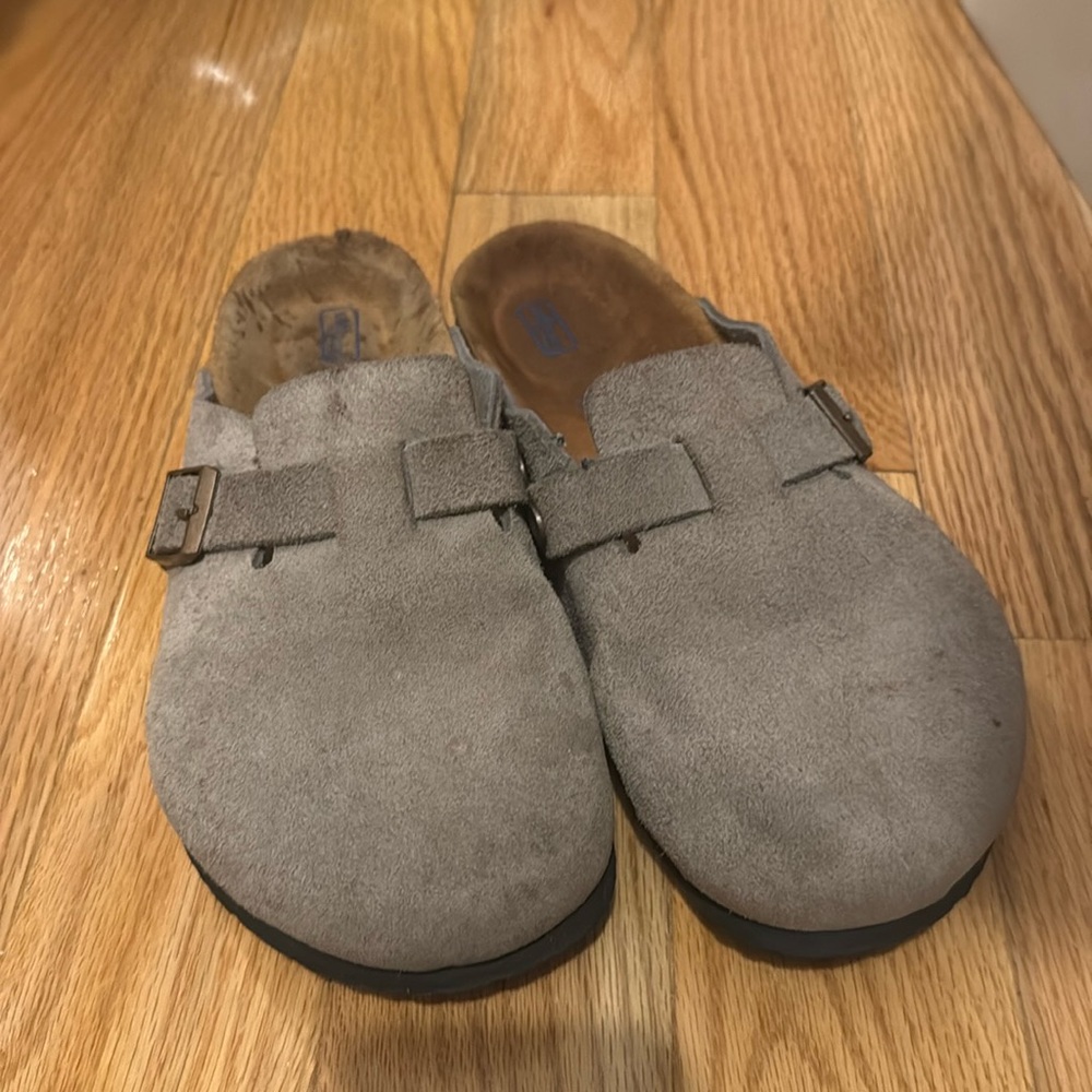 Well worn Boston Birkenstocks